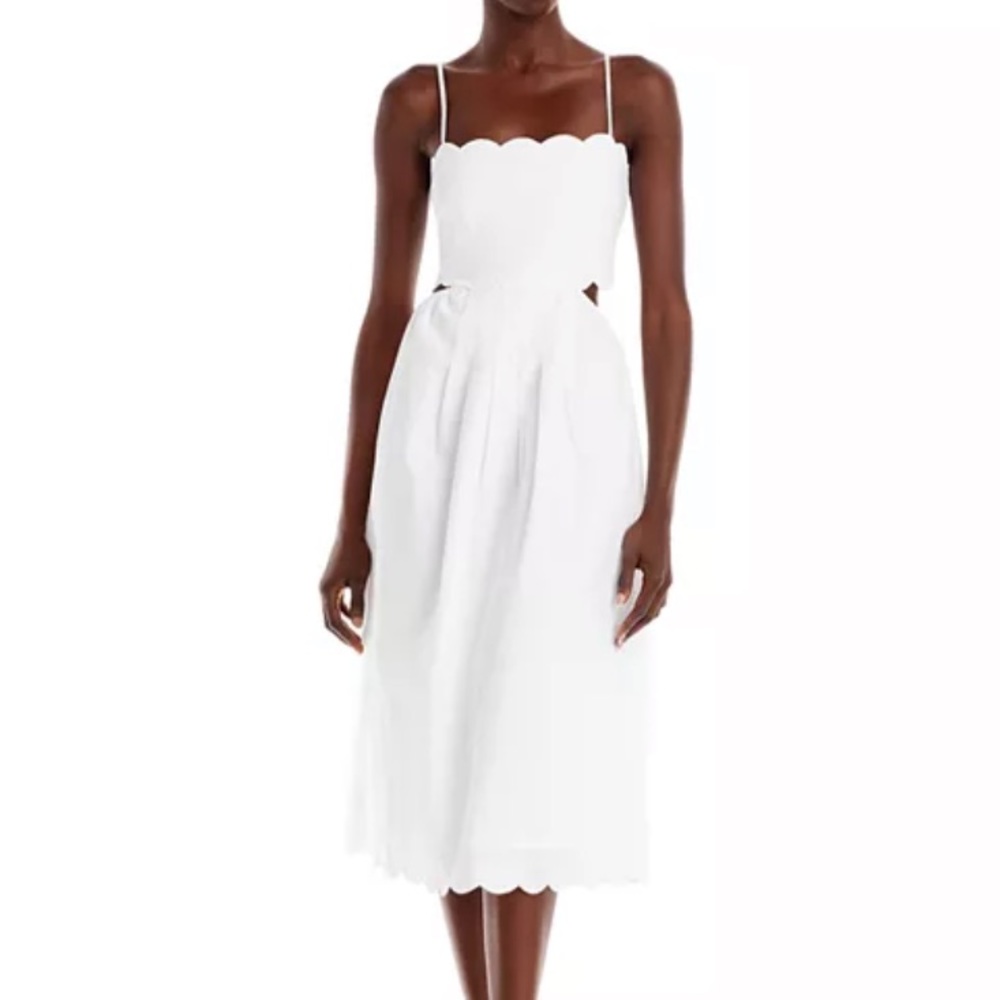 Lucy Paris Alba Scalloped Dress